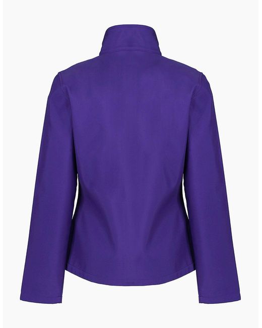 Regatta Purple Professional /Ladies Printable Soft Shell Jacket