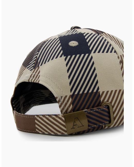 Aquascutum Natural Macro Iconic Baseball Cap 30 for men