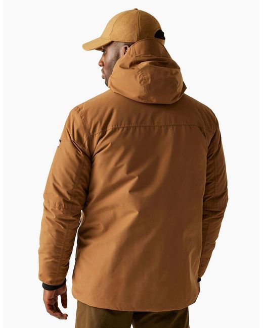 Regatta Brown Eamont Insulated Waterproof Jacket for men