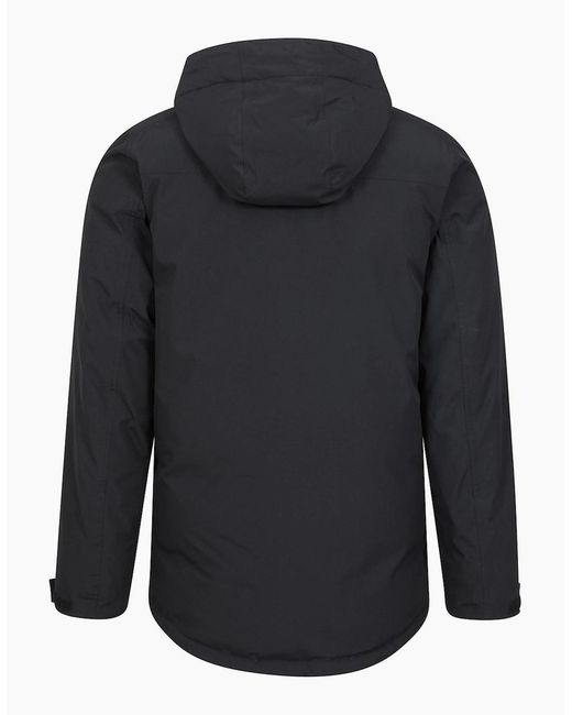 Mountain Warehouse Blue Concord Extreme Down Long Length Jacket for men