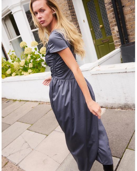 No Emotions UK Purple The Jeanne Dress
