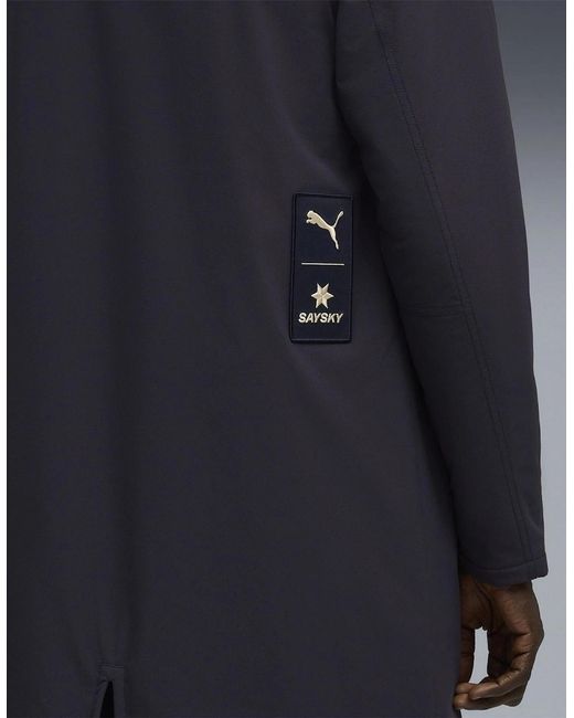 PUMA Blue X Saysky Team Performance Running Jacket for men