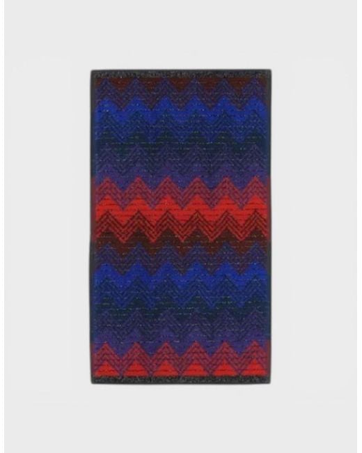 Missoni Blue Starlight Bath 2 Piece Towel Set Multi
