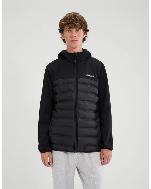 Ellesse Black Cassiano Fz Jacket for men