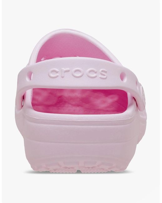 CROCSTM Pink 210927 Classic Floral Cut Out Clogs