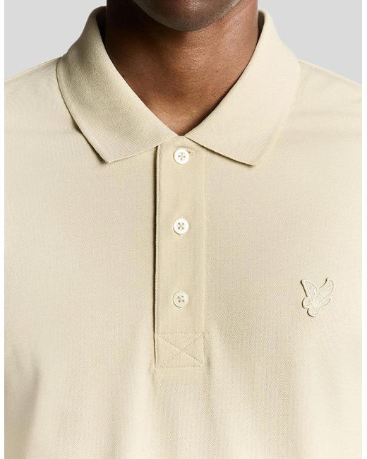 Lyle & Scott Natural Polo Shirt for men