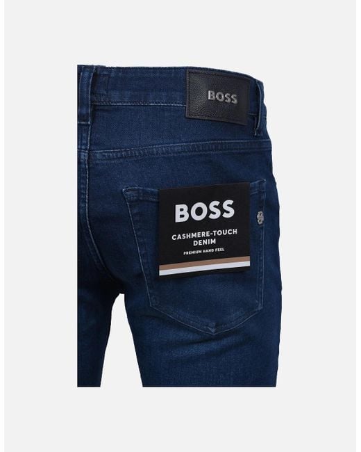 Boss Blue Boss H-Delaware Cashmere Touch Denim for men