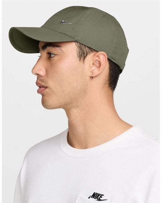 Nike Green Swoosh Polyester Baseball Cap