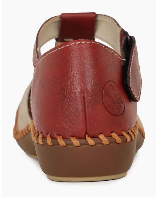 Rieker Brown Maria Sandals