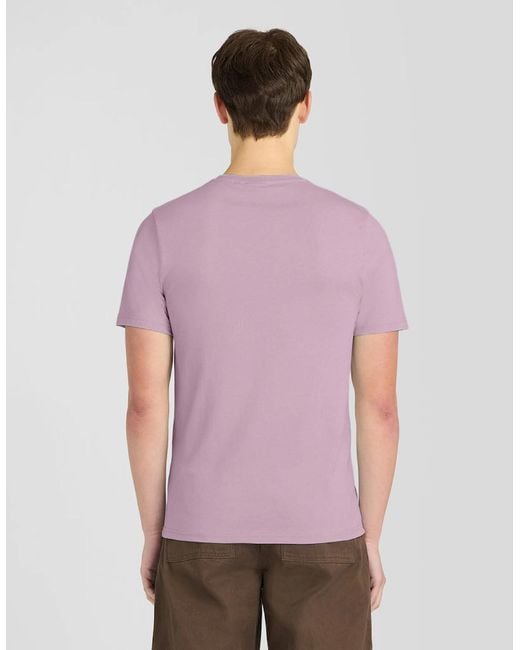 Lyle & Scott Purple Everyday Cotton Crew Neck T-Shirt for men