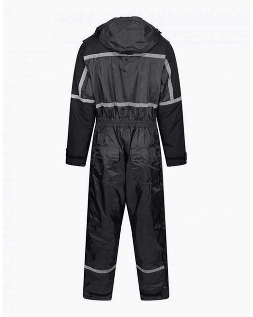 Regatta Black Adult Pro Waterproof Overalls