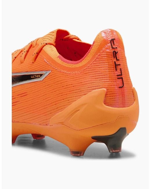 PUMA Orange 6 Ultimate Brilliance Elite Firm Ground Football Boots