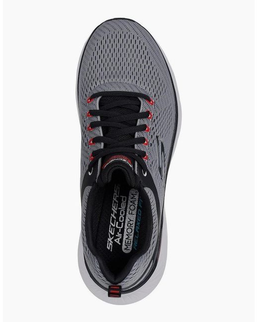 Skechers Blue Edgeride Contention Relaxed Fit Trainers for men