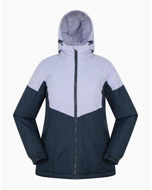 Mountain Warehouse Blue Ladies Moon Ii Ski Jacket
