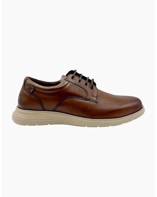 Rockport Brown Total Motion Plain Toe Walking Shoes for men