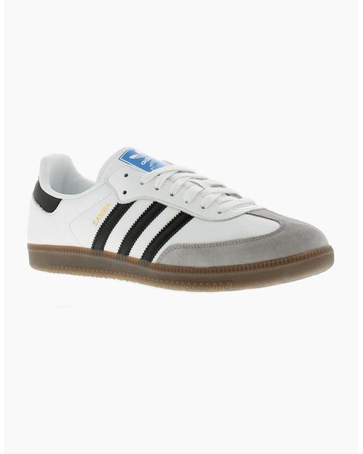 Adidas Originals Metallic Trainers Samba Og Leather Lace Up Uk Size for men