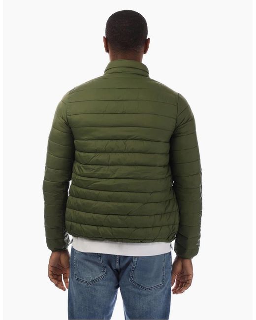 Aquascutum Green Puffer Jacket for men