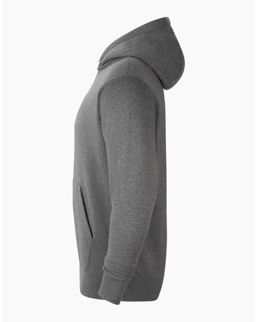 Nike Gray Team Club 20 Hoodie for men