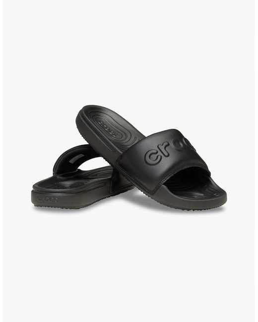 CROCSTM Black All Day Sliders