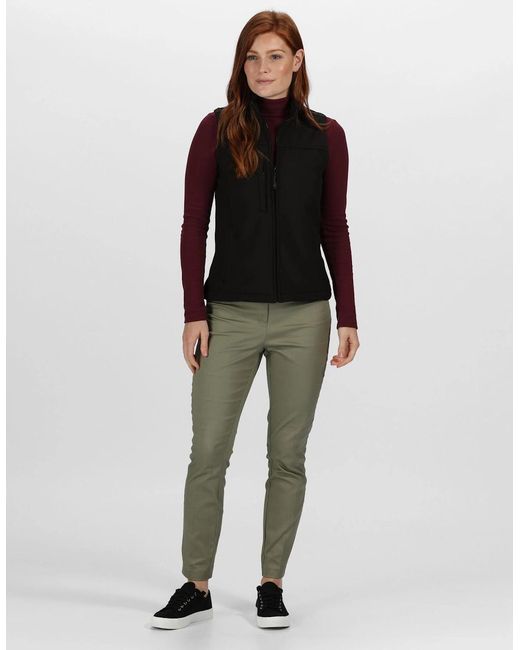 Regatta Black Professional /Ladies Softshell Body Warmer