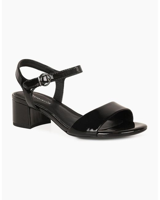 Tamaris Black Marigold Sandals