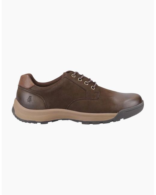 Hush Puppies Brown Vinson Lace Shoes for men