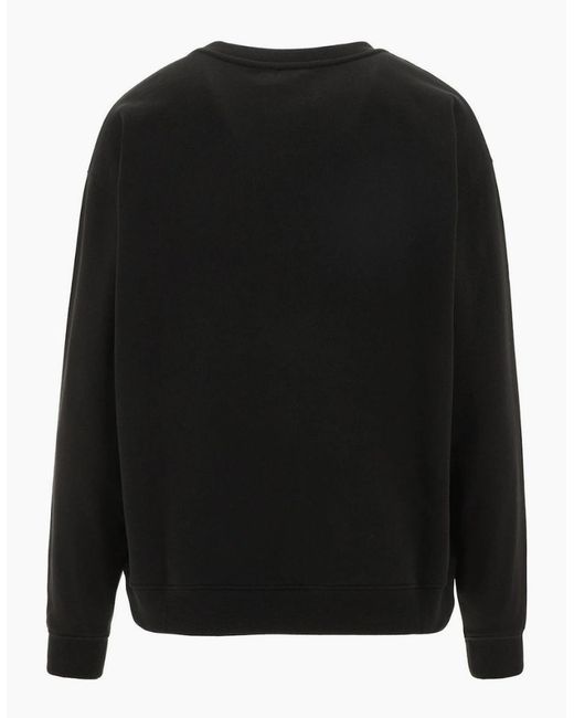 KENZO Black Paris Blocked Logo Sweatshirt for men