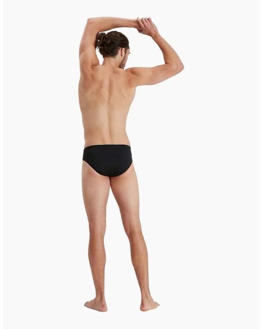 Speedo Black Eco Endurance+ Swim Briefs for men