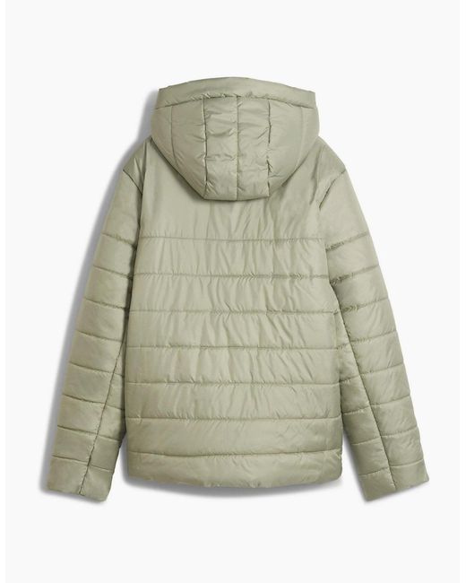 PUMA Green Lightweight Padded Puffer Jacket