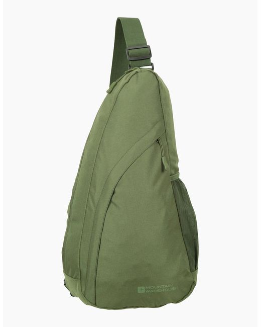 Mountain Warehouse Green Classic 8L Sling Backpack for men