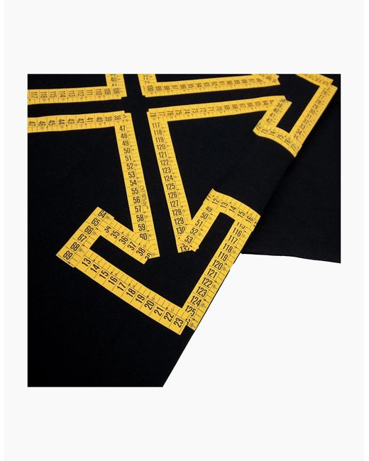 Off-White c/o Virgil Abloh Black Off Tape Arrow Skate S/S T-Shirt for men