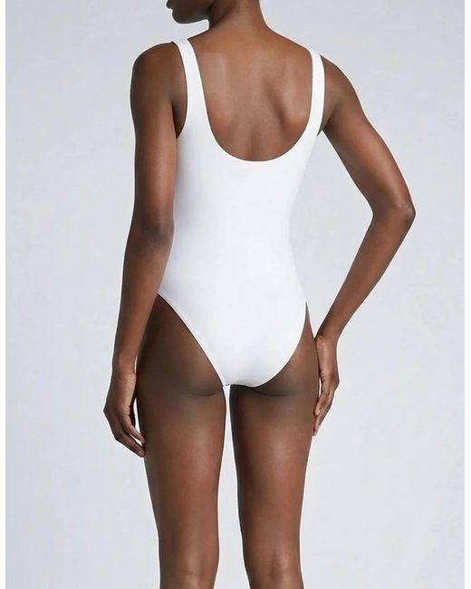 Oceanus White Arizona One Piece Swimsuit