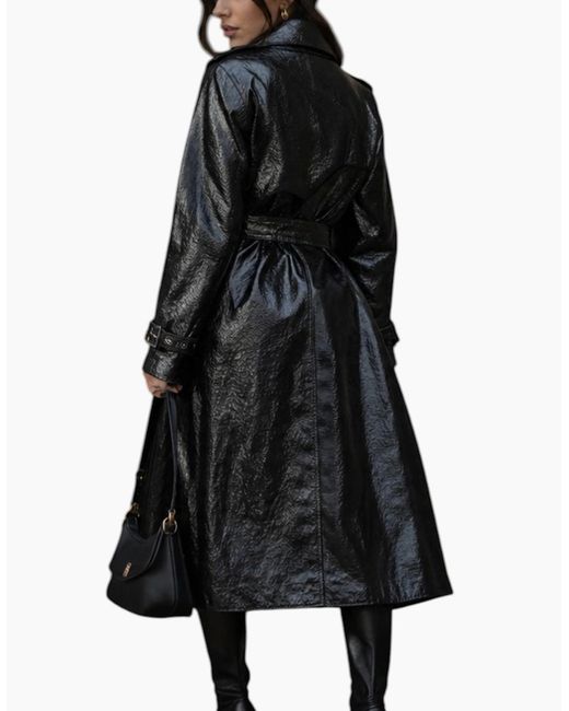 DIESEL Black L-Carolyn Cappotto Long Coat