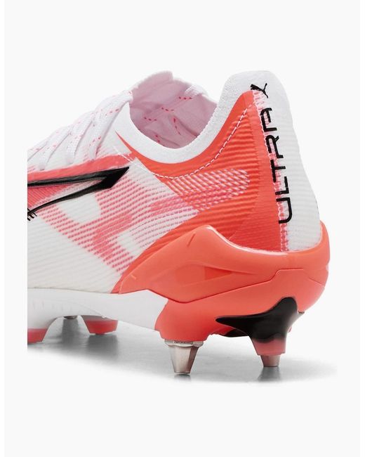 PUMA Pink Ultra 5 Soft Ground Football Rugby Boots for men