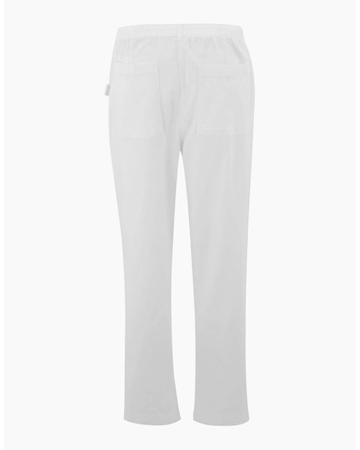 Regatta White Ladies Shorebella Capri Trousers