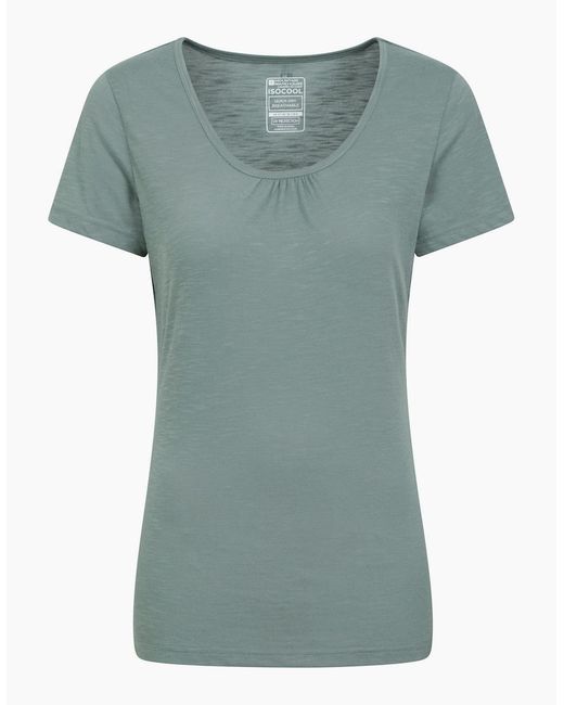 Mountain Warehouse Green Ladies Agra Quick Dry T-Shirt