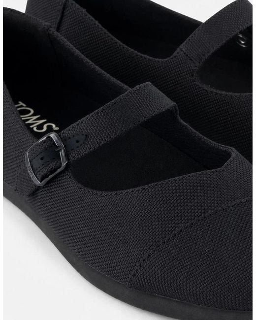 TOMS Black Alpargata Mary Jane Mary Jane