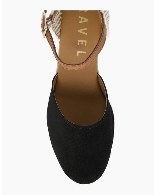 Ravel Metallic Burrill Espadrille Wedges