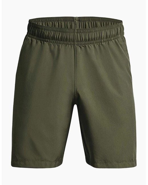 Under Armour Green Tech Wordmark Shorts for men