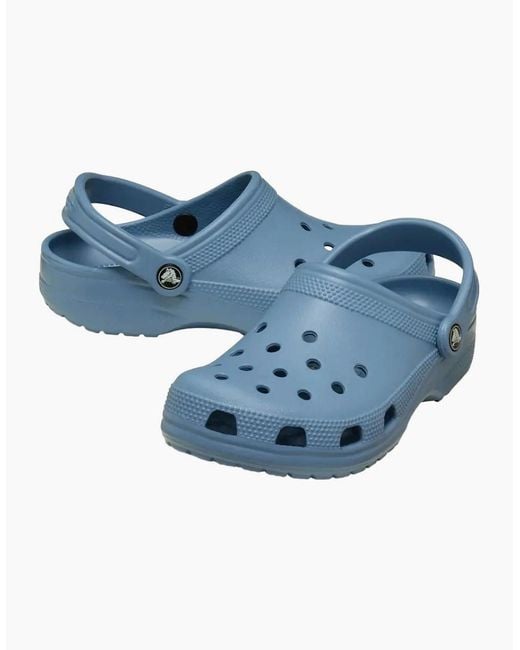 CROCSTM Blue Classic Clogs for men