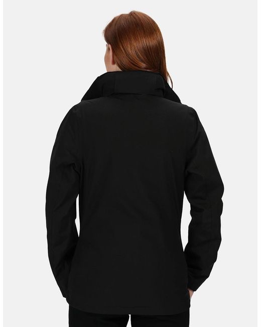 Regatta Black Professional /Ladies Kingsley 3-In-1 Waterproof Jacket