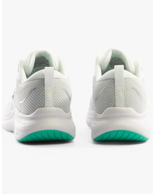Skechers White 150028/Wbk Vapor Foam