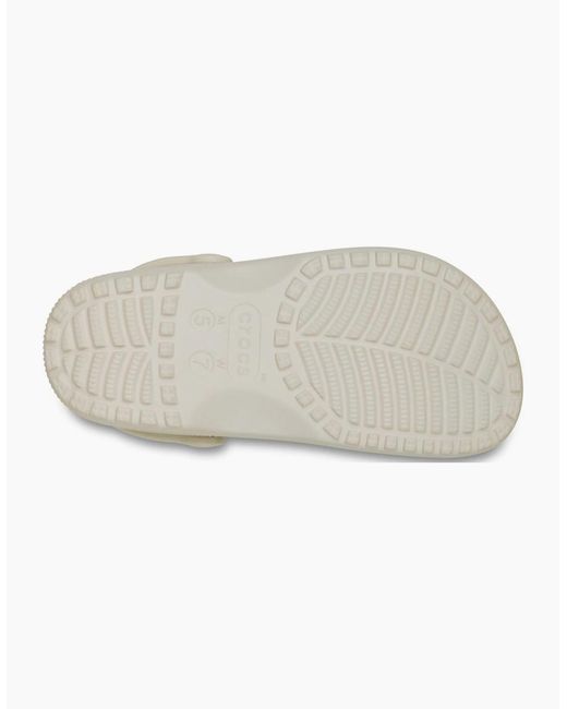 CROCSTM White Classic Crafted Cotton Stucco Clogs