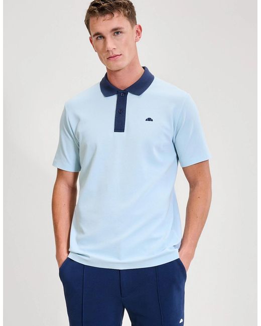 Ellesse Blue Vergo Polo for men