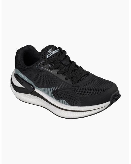 Skechers Black Go Run Consistent Pro Corus Textile Trainers