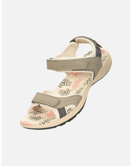 Mountain Warehouse Natural Ladies Athens Leaves Sandals