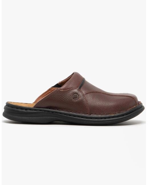 Josef Seibel Brown Klaus Leather Mule Brasil for men