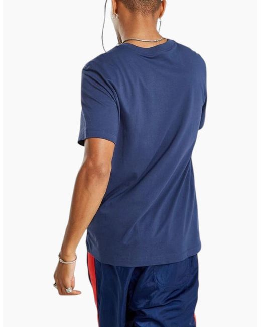 Nike Blue Ar4997 Club T Shirts Cotton for men