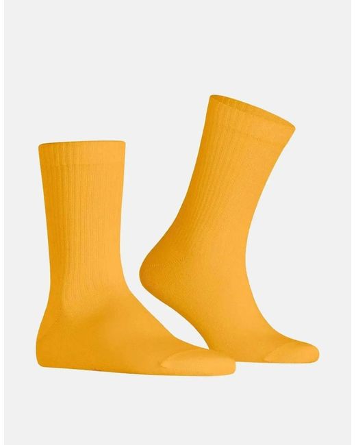 Burlington Orange Bond Street Socks Sun Ray
