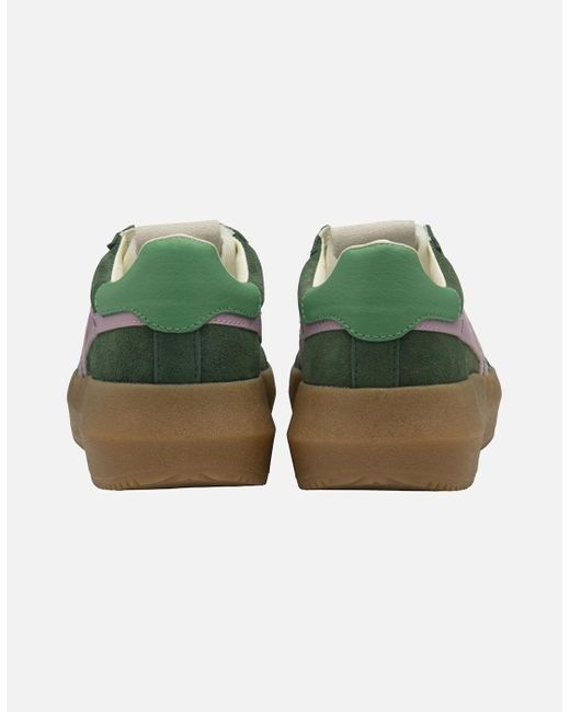 Gola Athena Suede Evergreen Candy Jade Trainers Lyst UK gola-athena-suede-evergreen-candy-jade-trainers-lyst-uk